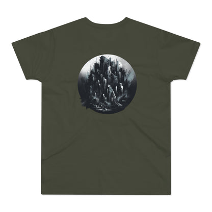 Urban Cyberpunk Unisex T-Shirt - Edgy Graphic Tee with Futuristic Design