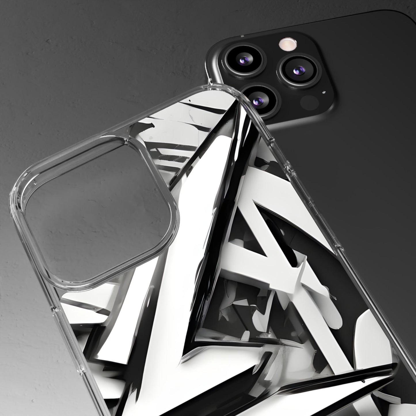 Phone Case, Abstract Futuristic Design