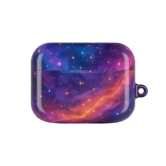 Cosmic Galaxy AirPod Cases, Stylish Protective Cover, Unique Gift for Music Lovers, Skincare & Makeup Accessory, Fun Space Theme