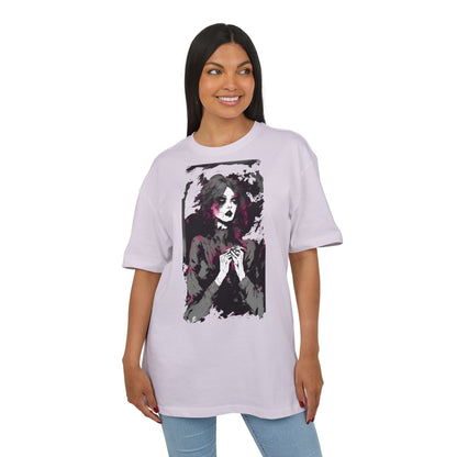 Artistic Oversize Tee | Unisex Tee with Unique Design, Casual Wear, Graphic Shirt, Gift for Art Lovers, Statement T-Shirt