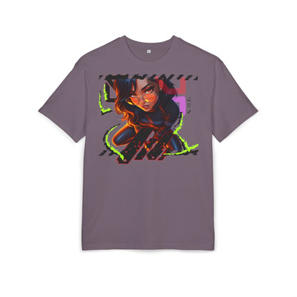 Edgy Graphic Unisex Heavy Oversize Tee - Street Style Fashion