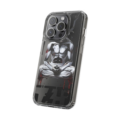 Clear Phone Cases with Cyber Design