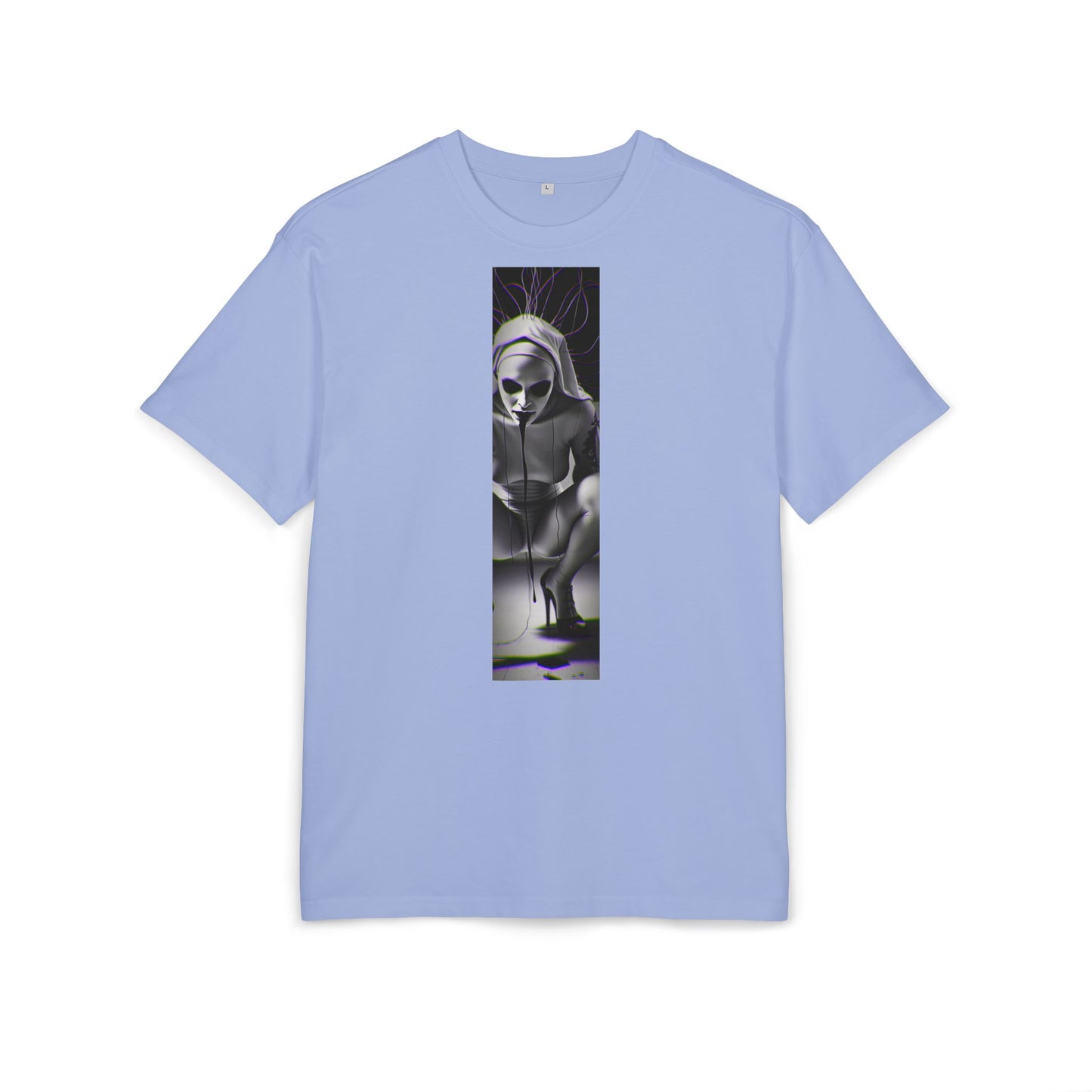 Unisex Oversized Graphic Tee - Edgy Gothic Design
