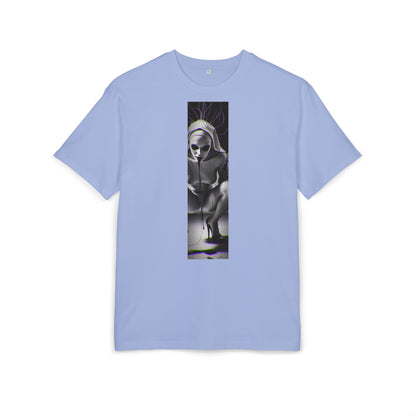 Unisex Oversized Graphic Tee - Edgy Gothic Design