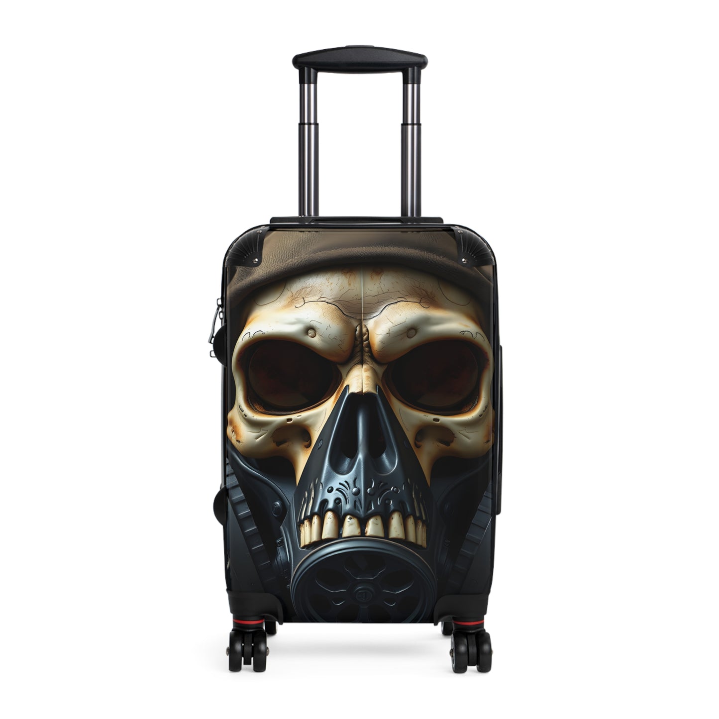 Skull Design Suitcase - Unique Travel Luggage, Stylish Carry-On, Halloween Bag, Gift for Travelers, Adventure Gear