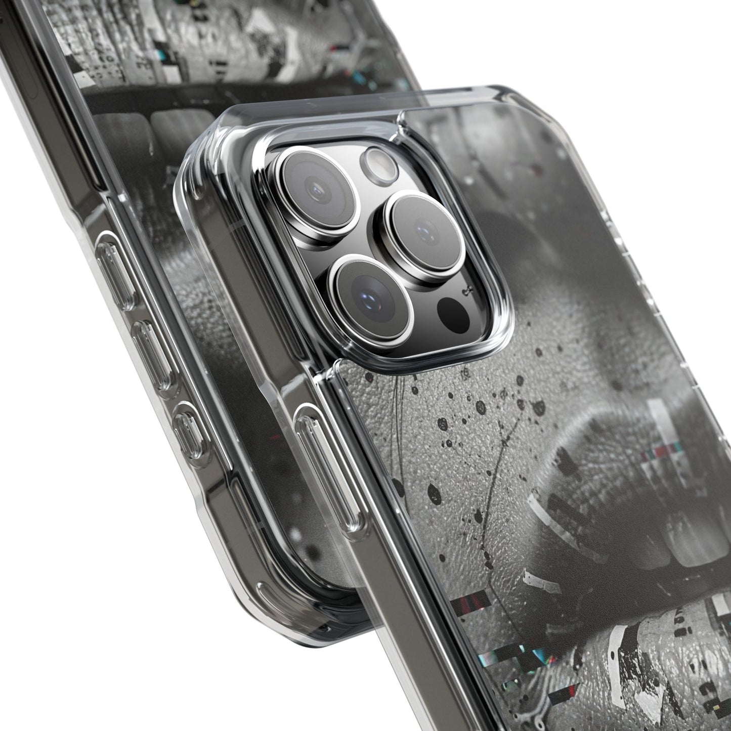 Magnetic Clear Impact Phone Case for Stylish Protection, Urban Aesthetic, Trendy Gift, Phone Accessories, Personalized Present