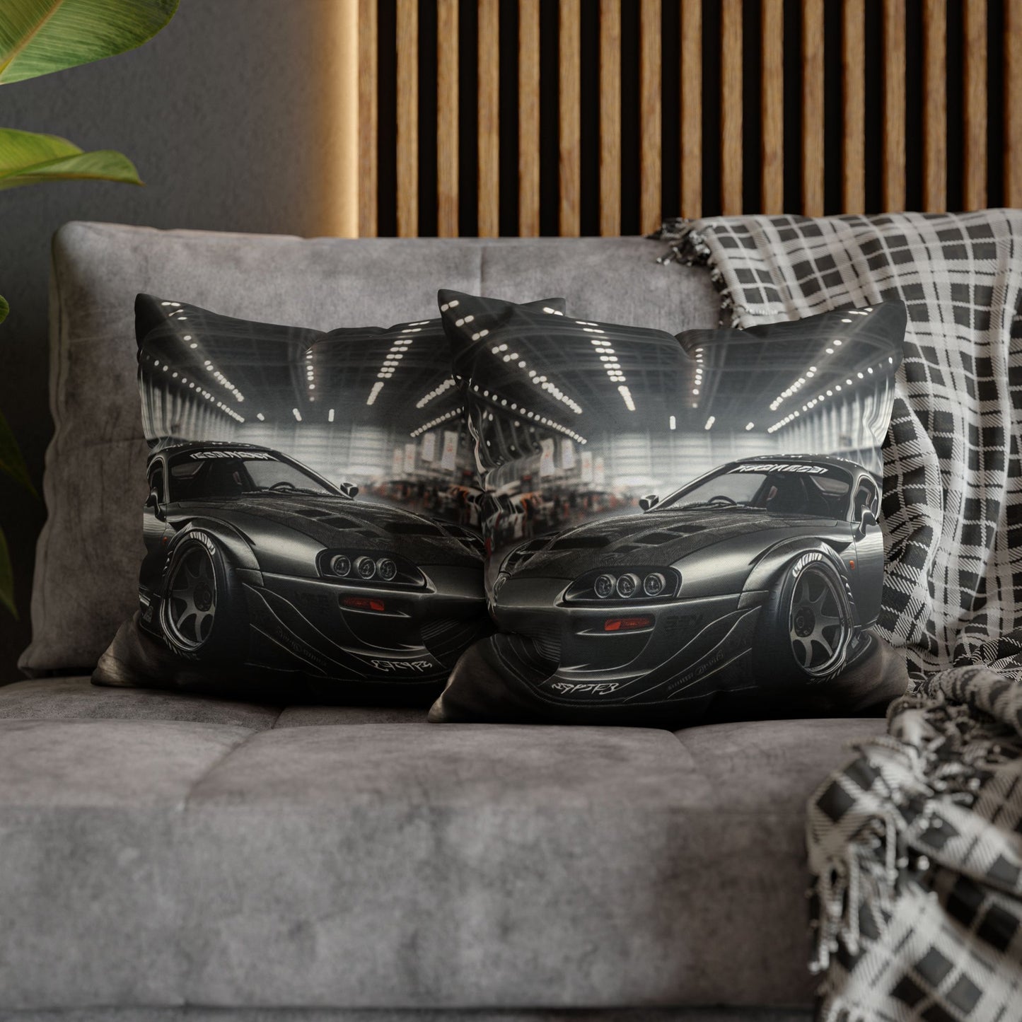 Car Enthusiast Pillowcase, Automotive Decor, Gift for Him, Racer Decoration, Motorsport Home Accessories