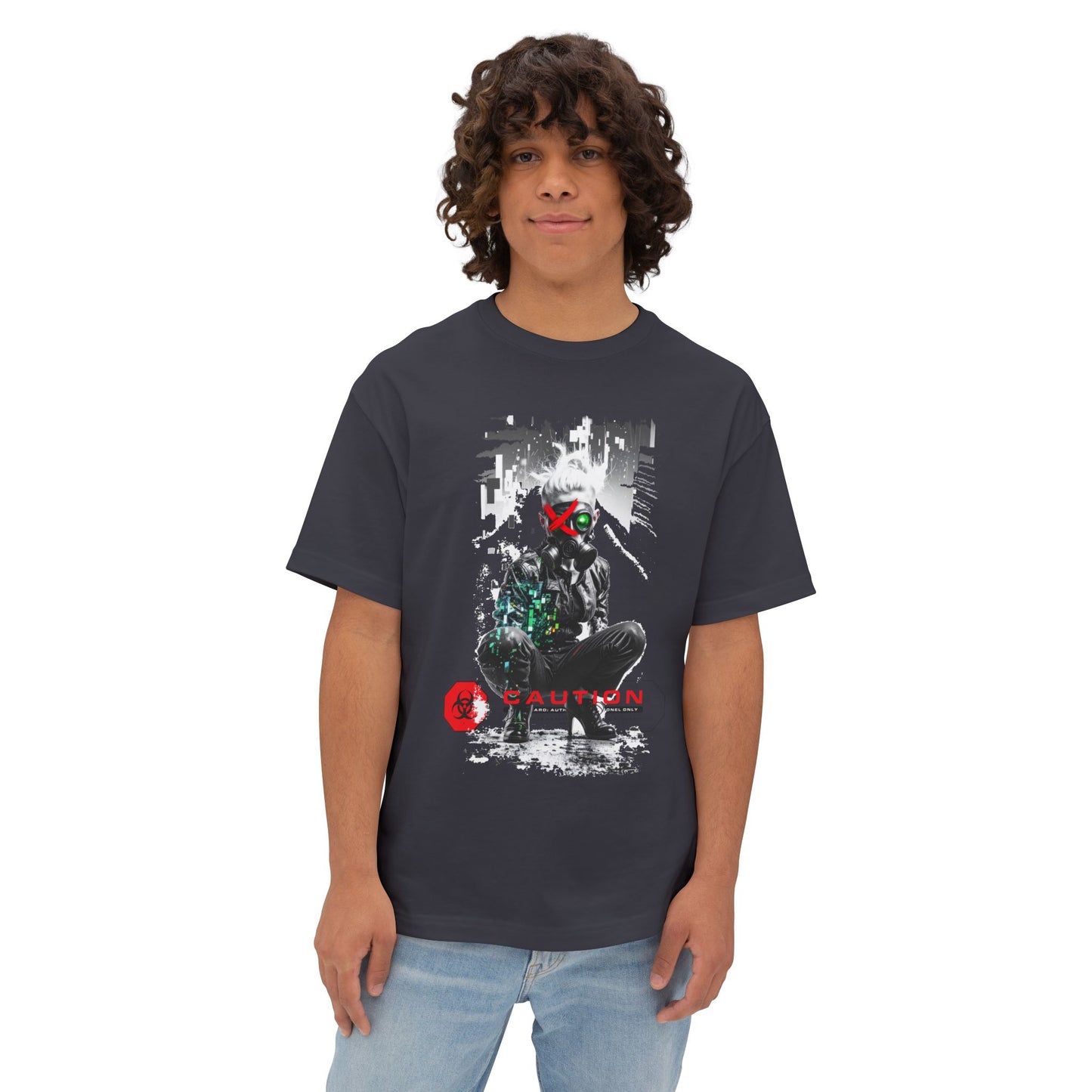 Urban Graphic Tee, Unisex Boxy T-Shirt, Streetwear Outfit, Casual Everyday Wear, Gift for Him or Her, Unique Art Design