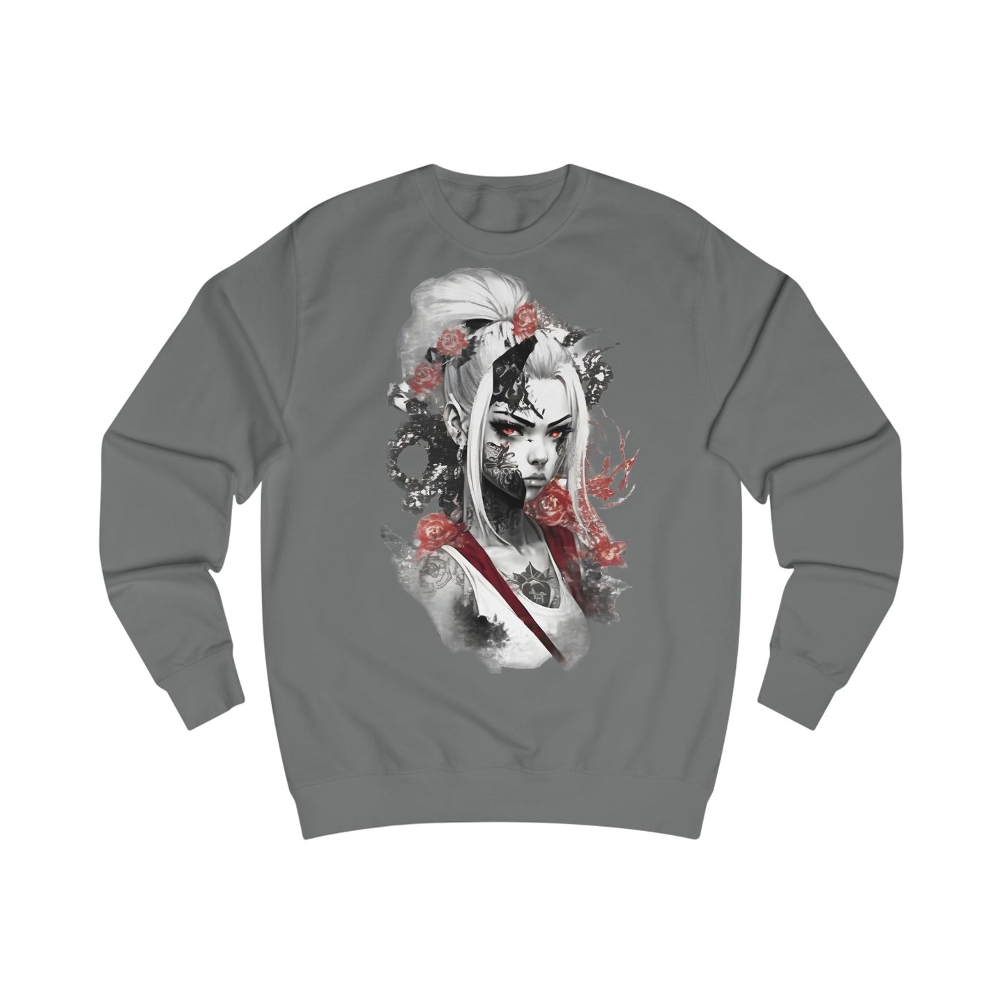 Stylish Unisex Sweatshirt with Artistic Design, Cozy Artwork Sweater, Graphic Pullover for Fashion Lovers, Gift for Art Enthusiasts, [...]