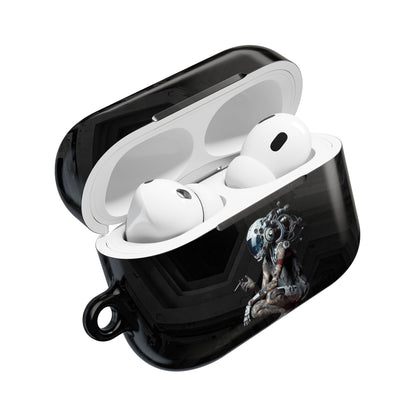 Futuristic AirPod Cases - Stylish Protection for Music Lovers, Gift for Tech Enthusiasts, Trendy Headphone Cover, Unique Tech Gift