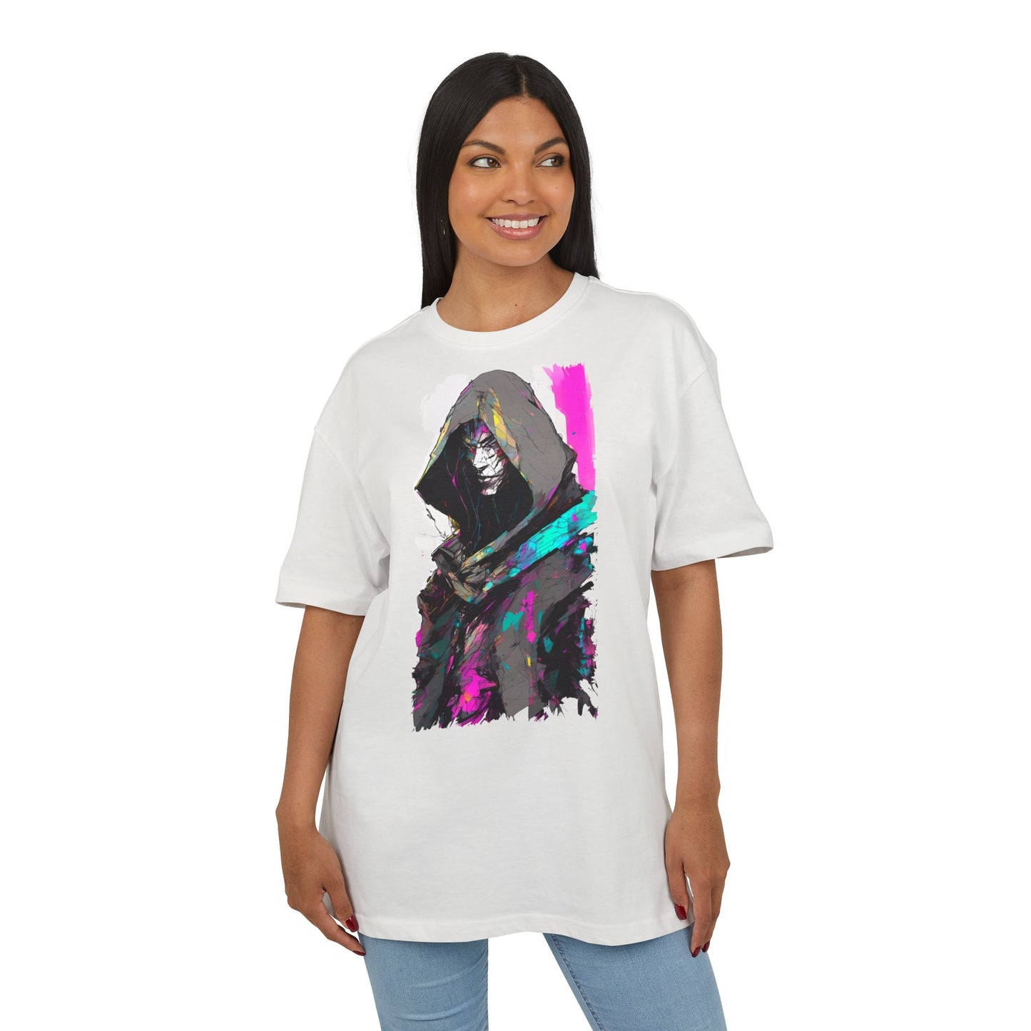 Stylish Oversized Graphic Tee featuring Artistic Illustration, Casual Wear, Unisex T-Shirt, Streetwear Fashion, Gift for Art Lovers