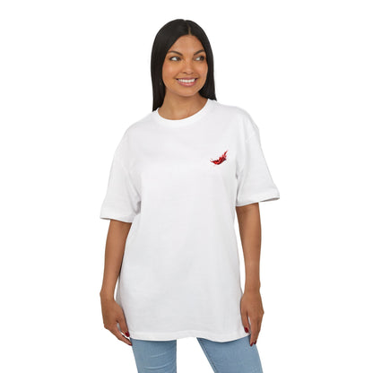 D'Stopian Oversized Unisex Tee - Edgy Graphic Art Tee for Urban Creatives