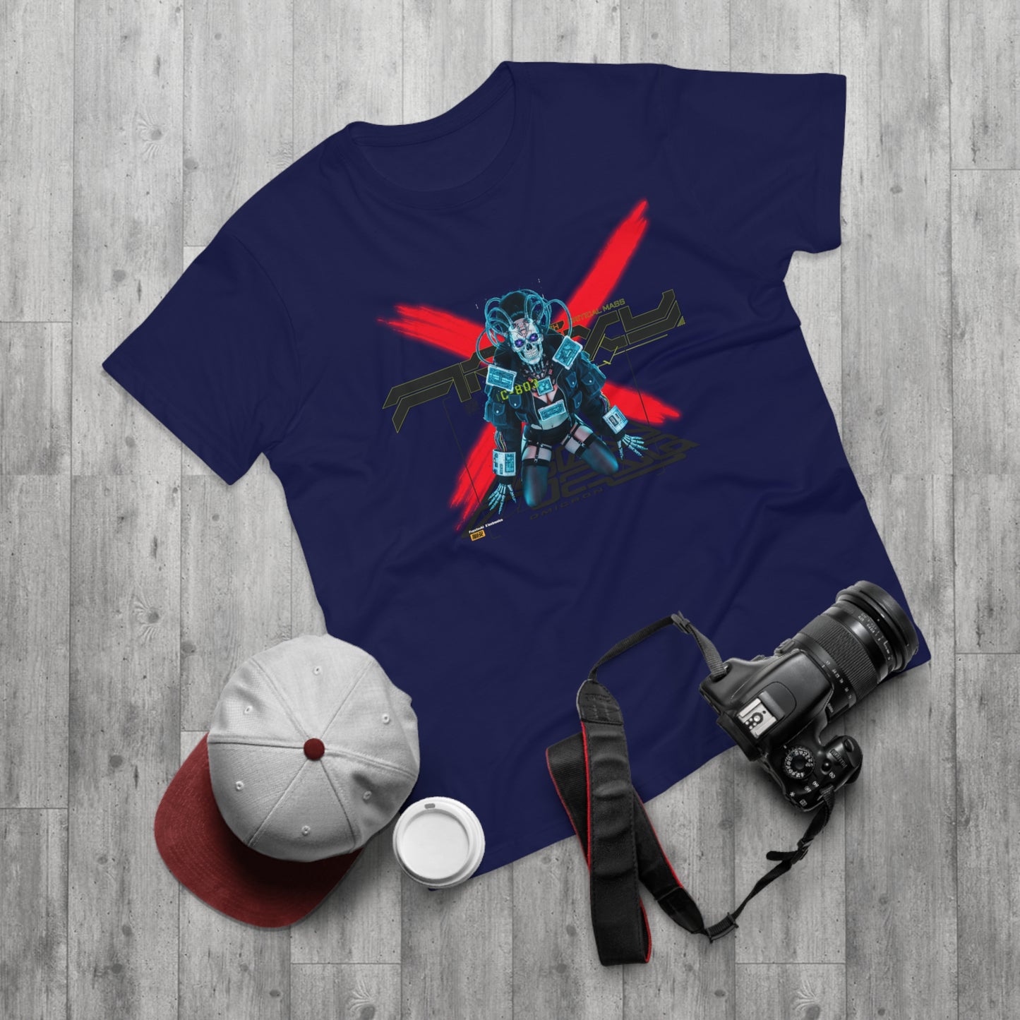 Futuristic Robot Graphic Tee - Unisex Casual T-Shirt, Geek Fashion, Gift for Gamers, Science Fiction Style, Birthday Present
