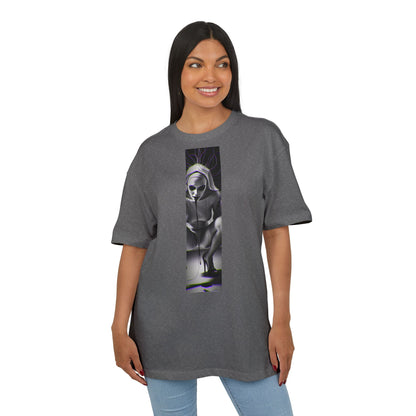 Unisex Oversized Graphic Tee - Edgy Gothic Design