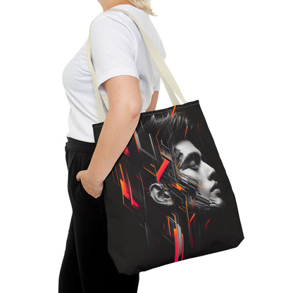 Urban Art Tote Bag - Modern Graphic Design for Daily Use, Gift for Trendsetters, Stylish Accessory, Everyday Carry, Unique Artistry