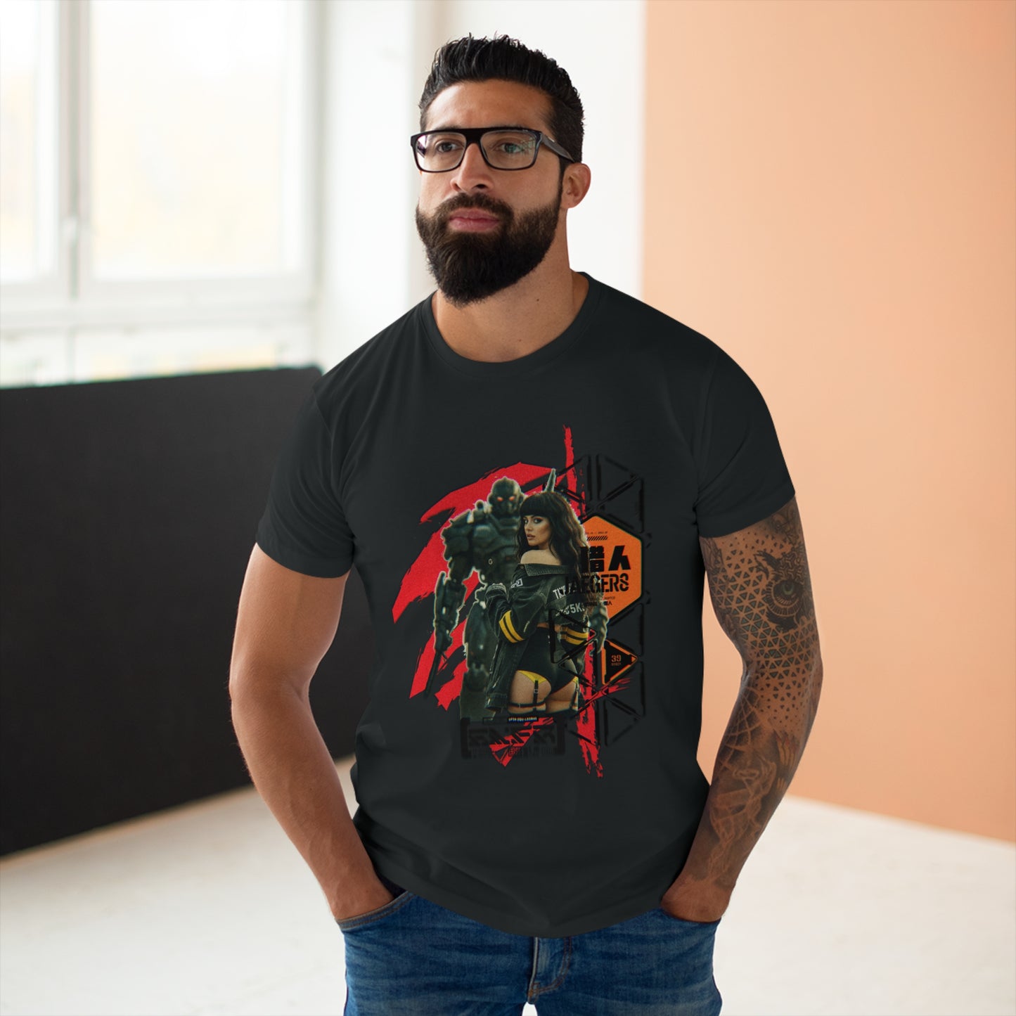Retro Robot Graphic T-Shirt | Casual Wear, Anime Fans, Geek Culture, Gift for Her, Gaming Apparel