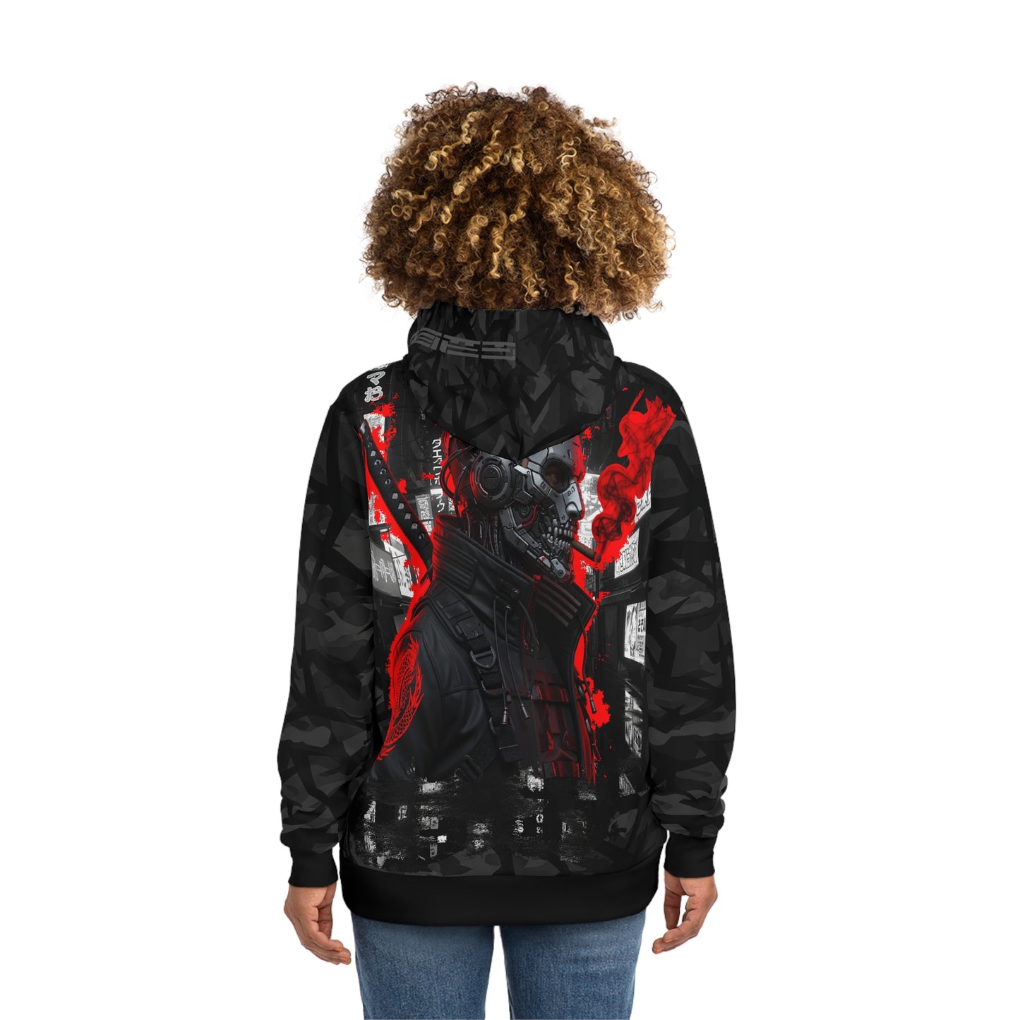 Urban Style Fashion Hoodie - Bold Graphic Design, Streetwear, Casual Wear, Gift for Gamers & Trendsetters, AOP Hoodie