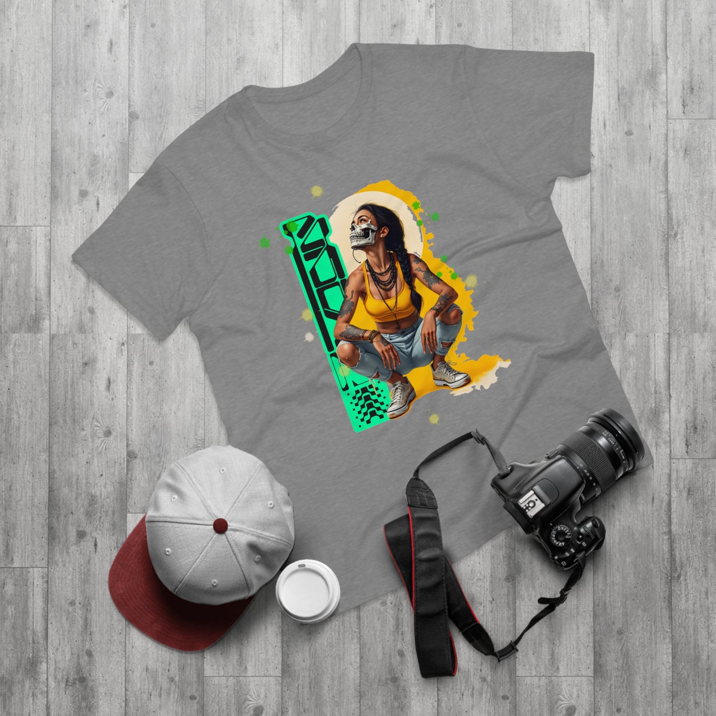 Vibrant Graphic Unisex T-Shirt, Casual Wear, Street Style, Gift for Him, Graphic Tee, Music Festival Shirt
