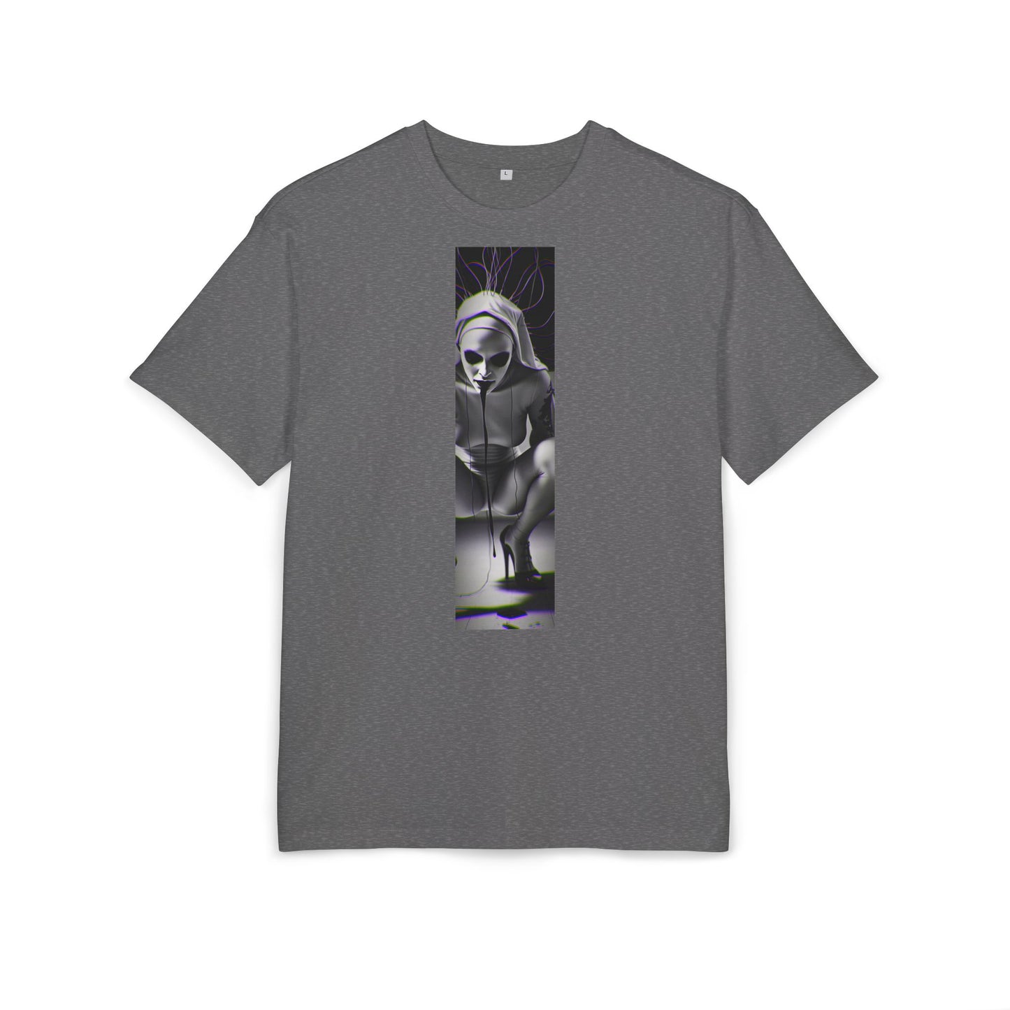 Unisex Oversized Graphic Tee - Edgy Gothic Design