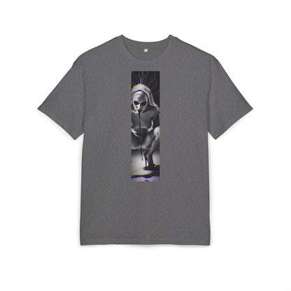 Unisex Oversized Graphic Tee - Edgy Gothic Design