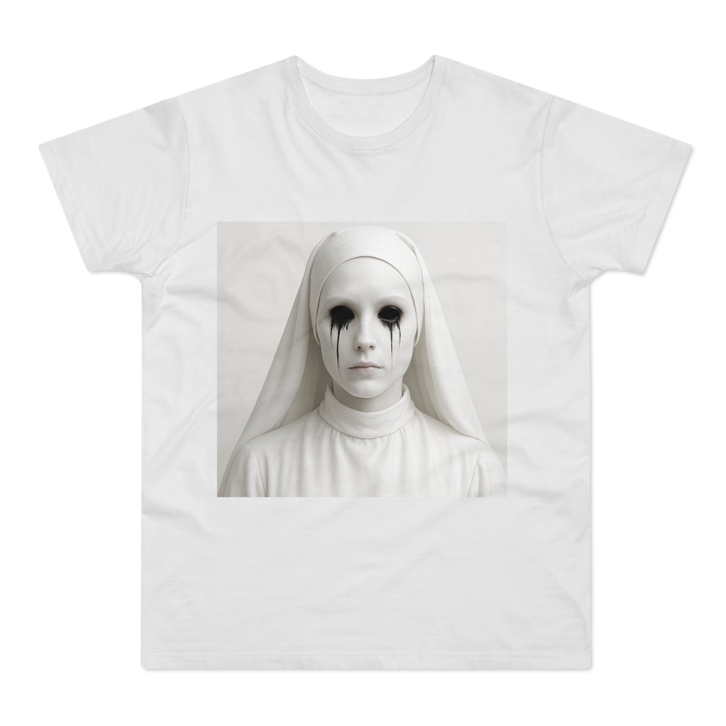 Spooky Art Tee, Unisex Graphic T-shirt, Halloween Costume, Horror Aesthetic Shirt, Creepy Vintage Look Top