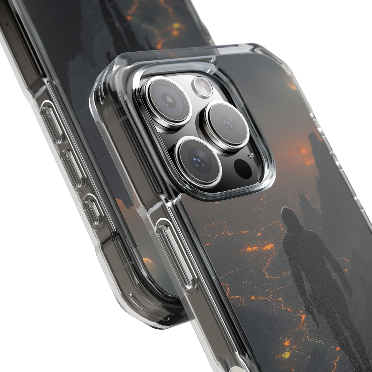Magnetic Clear Impact Phone Cases, Adventure Phone Cover, Gamer Gift, Customizable Phone Shell, Trendy Tech Accessory