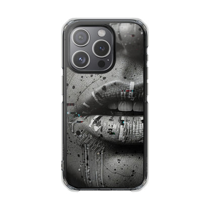 Magnetic Clear Impact Phone Case for Stylish Protection, Urban Aesthetic, Trendy Gift, Phone Accessories, Personalized Present