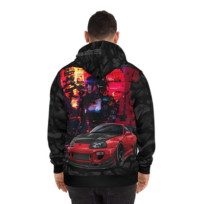 Urban Streetwear Hoodie, Car Enthusiast Apparel, Graphic Hoodie, Edgy Fashion Wear, Perfect Gift for Gamers