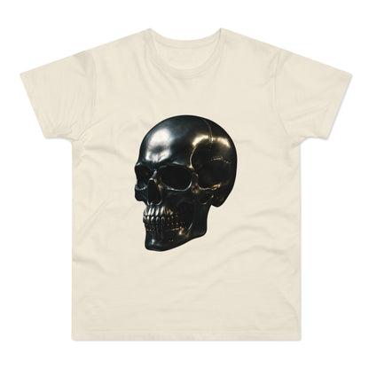 Gothic Skull Unisex T-Shirt, Edgy Graphic Tee, Halloween Apparel, Men's Casual Wear, Gift for Him