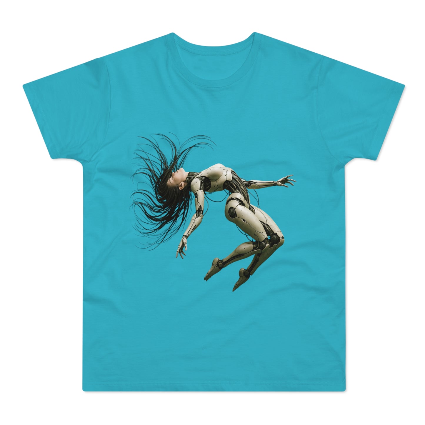 Futuristic Robot Graphic Tee for Men & Women, Tech Lover Gift, Unisex T-Shirt, Casual Wear, Unique Gift, Trendy Fashion