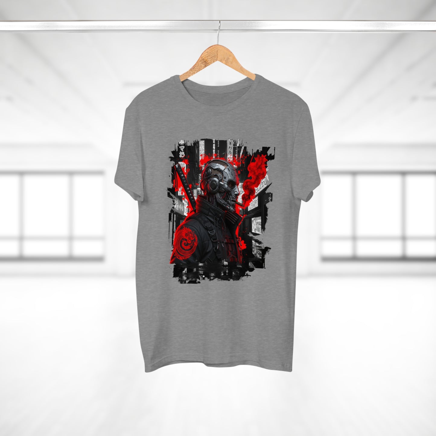 Unisex Graphic Tee - Urban Skull Design, Streetwear Shirt, Cool T-Shirt, Casual Fashion, Edgy Gift for Him, Festival Wear