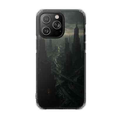 Magnetic Clear Impact Cases for a Stylish and Protective Phone Add a Futuristic Touch, Gift for Tech Lovers, Birthday or Holiday Present