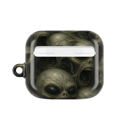 Alien-Themed AirPod Case, Unique Gift for Sci-Fi Lovers, Cool Accessory for Music Enthusiasts, Perfect for Halloween, Collectible