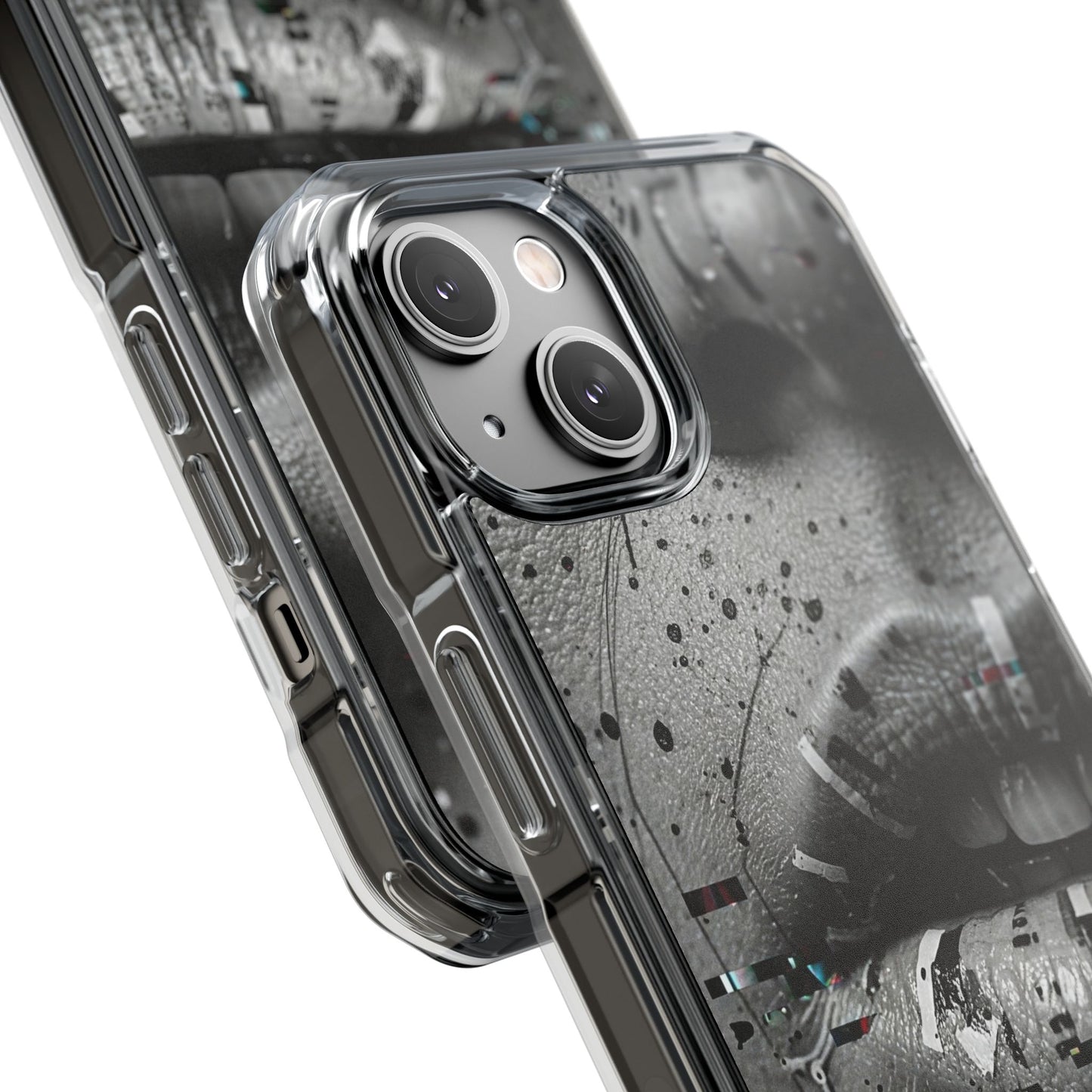 Magnetic Clear Impact Phone Case for Stylish Protection, Urban Aesthetic, Trendy Gift, Phone Accessories, Personalized Present