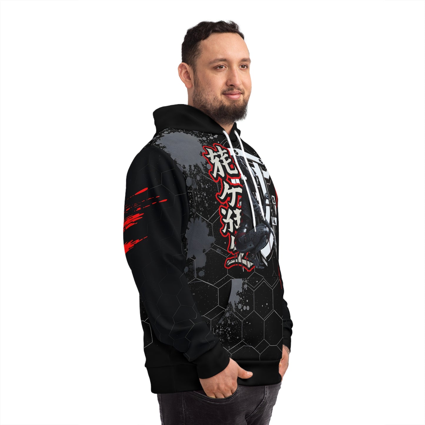Stylish Ninja Graphic Hoodie - Perfect for Anime Fans and Casual Wear