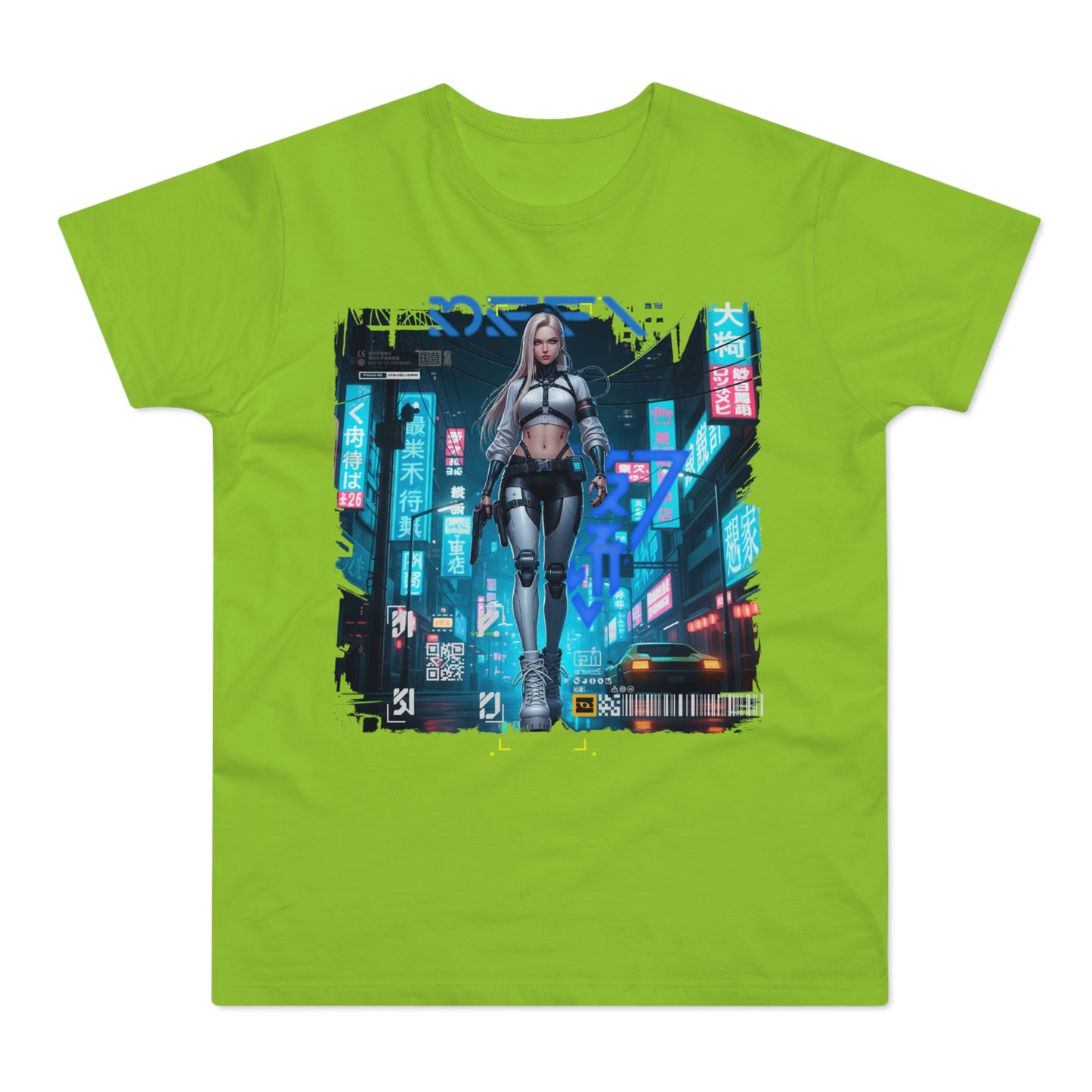 Urban Cyberpunk Unisex T-Shirt, Graphic Tee, Streetwear, Casual Outfit, Festival Wear, Gift for Tech Lovers