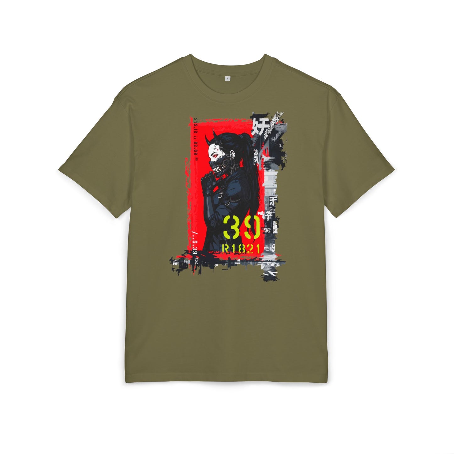 Artistic Oversize Tee featuring Bold Graphic Design, Unisex Heavyweight T-Shirt