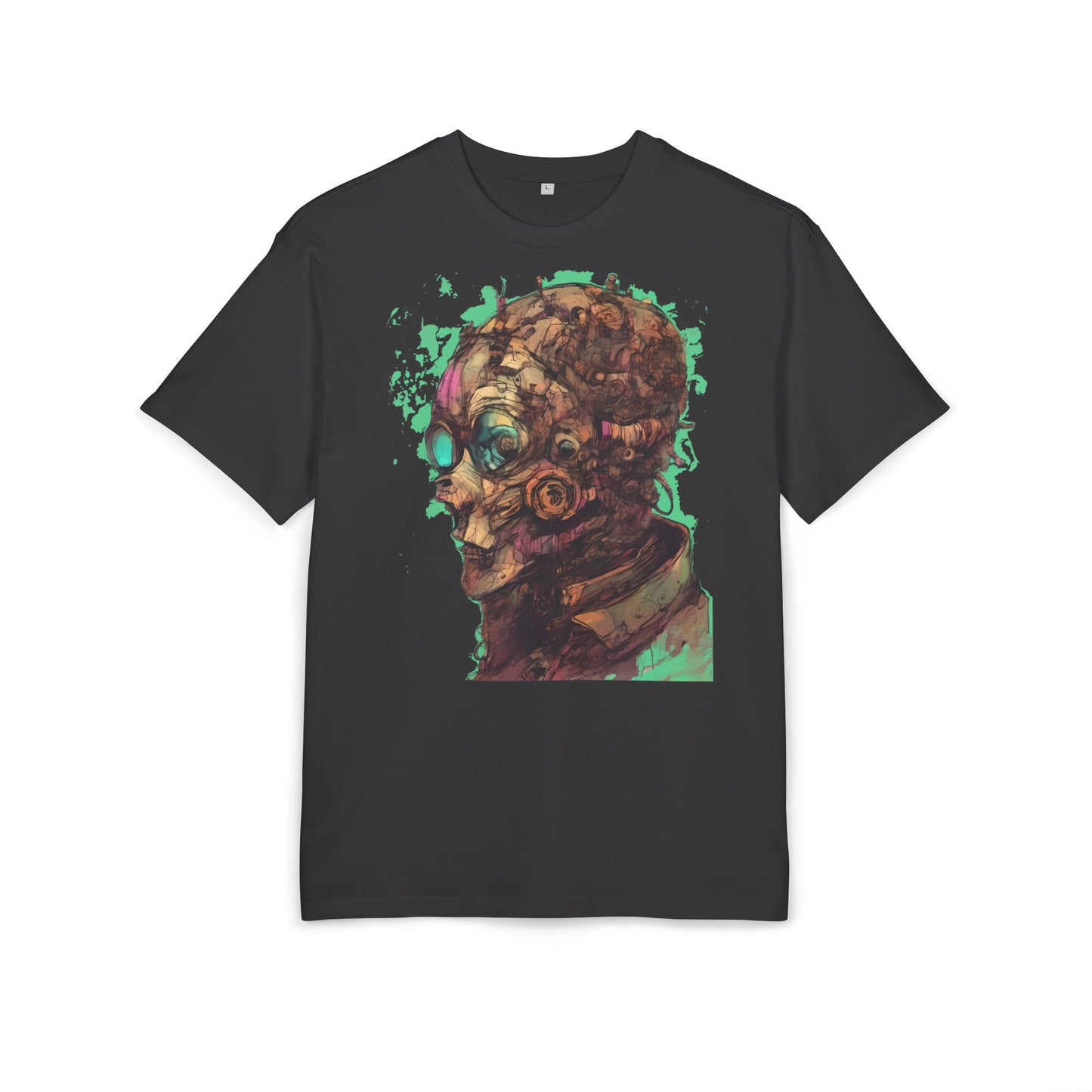 Artistic Oversize Tee - Unique Graphic Shirt for Art Lovers, Unisex Fashion, Streetwear Style, Gift for Creatives, Trendy Apparel