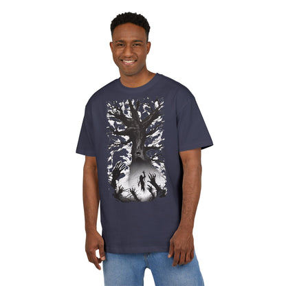 Mystical Tree Oversized Tee - Unisex Heavyweight Shirt, Nature-Inspired Fashion, Gift for Nature Lovers, Outdoor Adventure Wear, Boho [...]