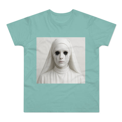 Spooky Art Tee, Unisex Graphic T-shirt, Halloween Costume, Horror Aesthetic Shirt, Creepy Vintage Look Top