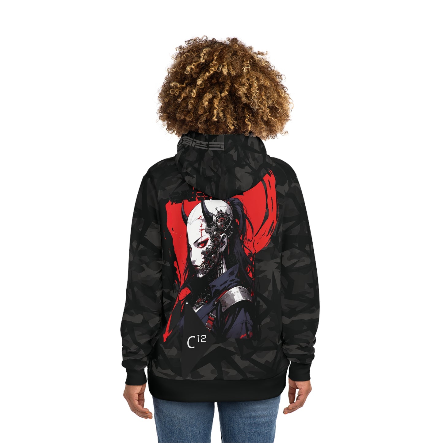 Fashion Hoodie with Bold Graphic Design, Streetwear, Unisex Pullover, Edgy Style, Casual Comfort, Gift for Gamers, Perfect for Fall