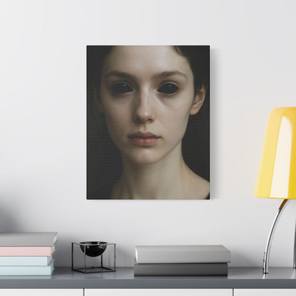 Mysterious Art Print, Surreal Wall Decor, Unique Home Accent, Modern Aesthetic, Gothic Wall Art