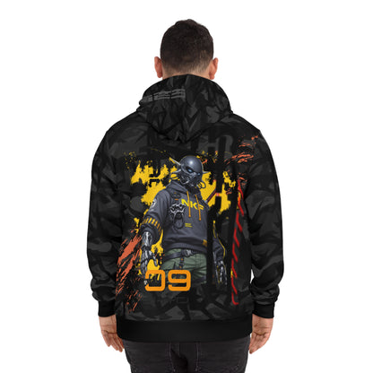 Edgy Graphic Hoodie for Trendsetters, Streetwear Pullover, Casual Wear, Gaming Fashion, Unique Gift for Men and Women