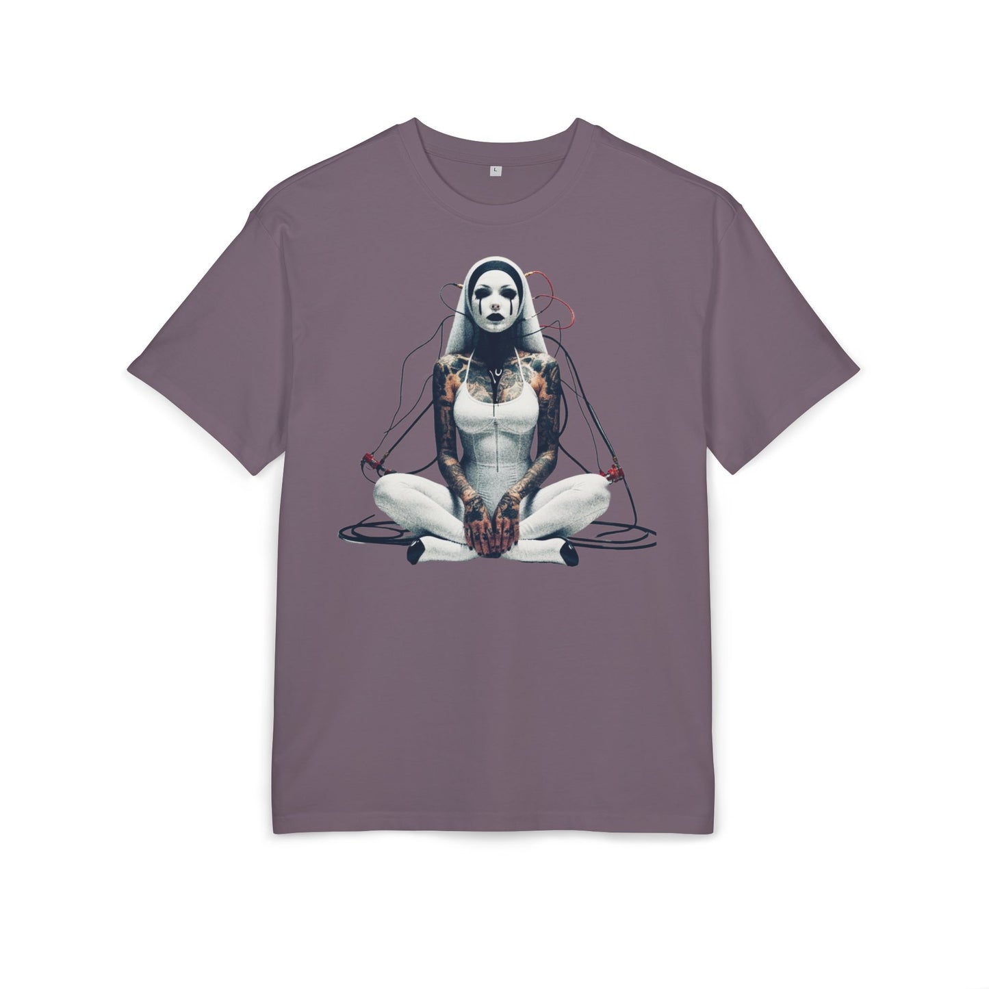 Artistic Unisex Oversize Tee - Unique Graphic Design for Creative Spirits