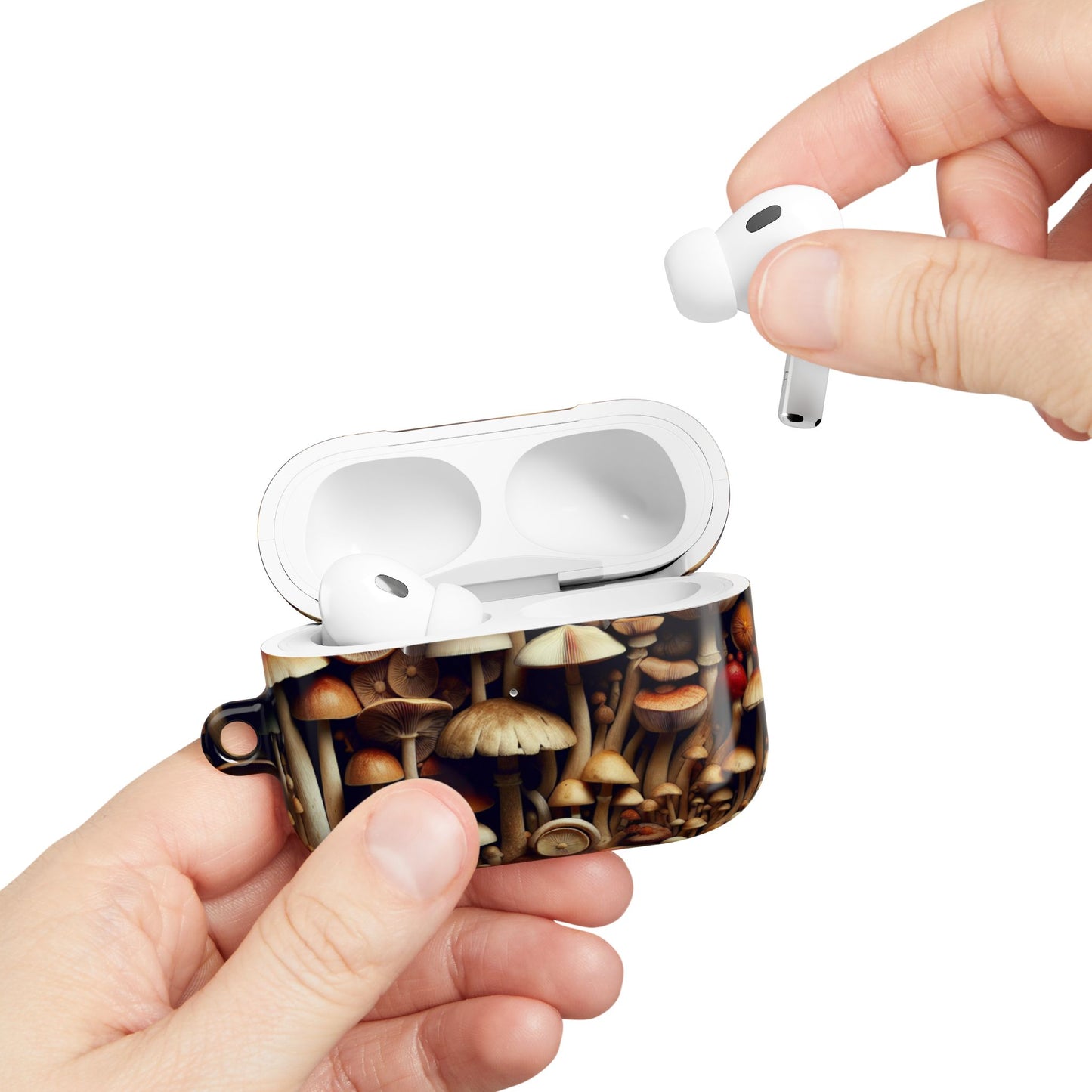 Mushroom-Themed AirPod Cases | Trendy Earbud Covers, Nature-Inspired Accessories, Gift for Music Lovers, Eco-Friendly Tech Style