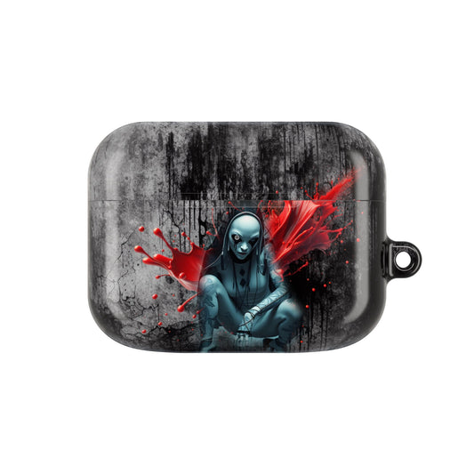Gothic AirPod Cases - Edgy Design, Trendy Accessory, Perfect Gift for Music Lovers, Unique Style, Halloween Decor