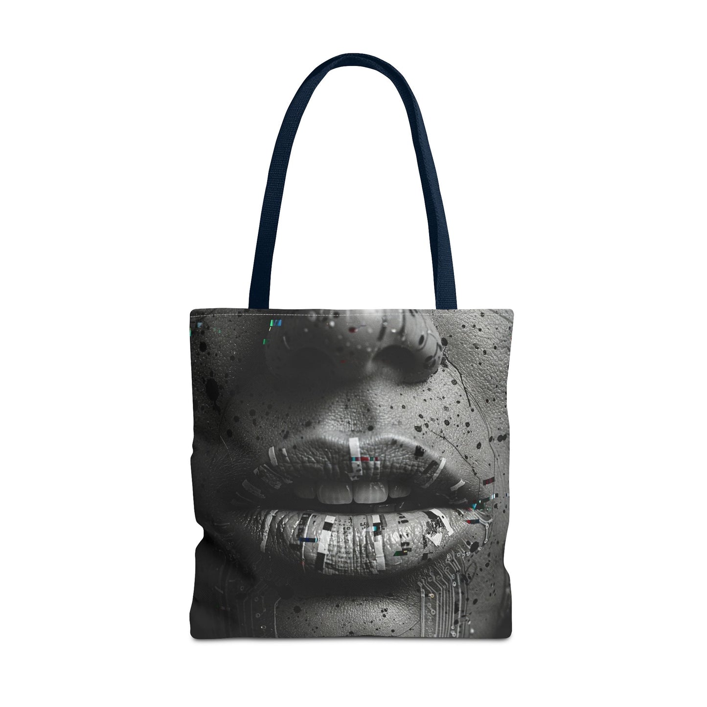 Stylish Graphic Tote Bag - Chic Everyday Carryall, Trendy Laptop Bag, Fashion Statement, Art-Inspired Gift, Eco-Friendly