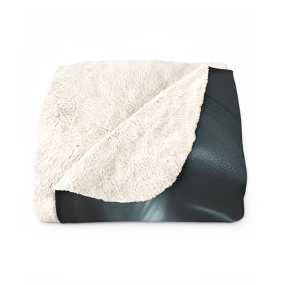 Spooky Sherpa Fleece Blanket - Cozy Halloween Throw for Ghost Lovers