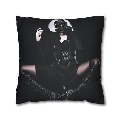 Gothic Glam Pillows, Square Cushion Covers, Elegant Home Decor, Statement Throw, Dark Aesthetic Gifts, Modern Bedroom Accent