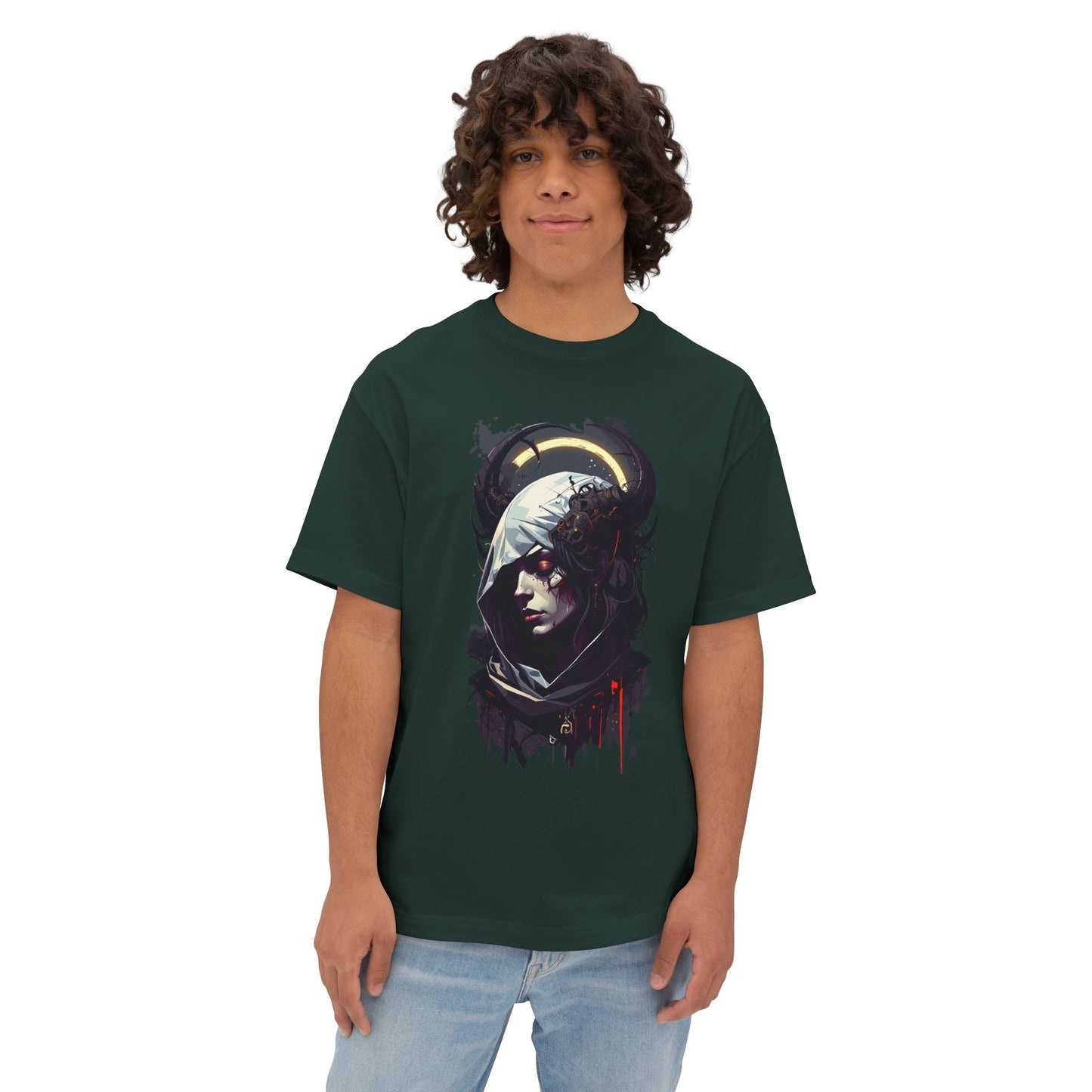 Urban Art Oversized Tee, Graphic Tee, Streetwear Shirt, Unique Art Clothing, Casual Fashion Top, Artistic Unisex T-Shirt